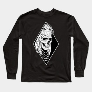 Skull Diamond Long Sleeve T-Shirt